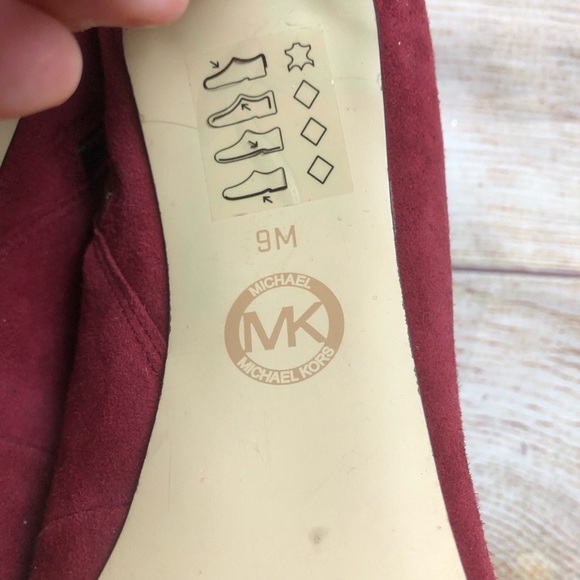 Michael Kors Red Booties - Picture 5 of 11